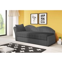 Furnix - Sofa agness 2-sitzer Schlafsofa mit Bettkasten und 1 x Kissen ALV10+ALV36 von FURNIX