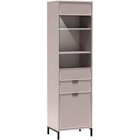 Vitrinenschrank linki LS5 verglaste Türen Schublade Kaschmir - Furnix Vitrinenschrank linki LS5 verglaste Türen Schublade Kaschmir - Furnix von FURNIX