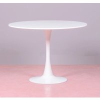 Furnmod Design Your Space - Nest Dream - Designer-Esstisch rund (100 cm) - Stratus - Weiß von FURNMOD DESIGN YOUR SPACE