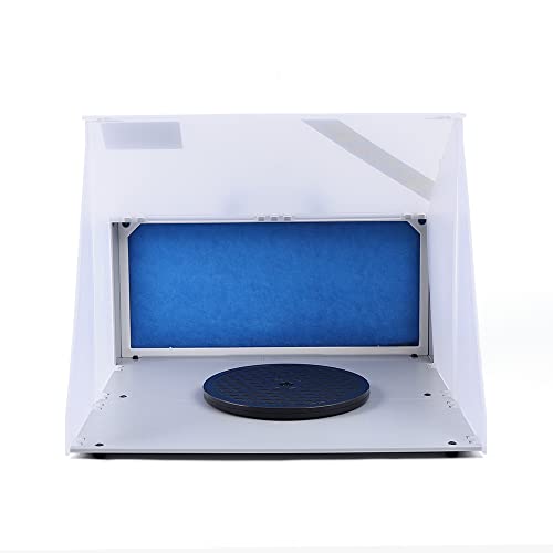 Profi Airbrush Kabine Mini Absauganlage Spritzkabine Lackierkabine Sprühbox Schlauch Malen Innen Sprühkabine von FUROMG