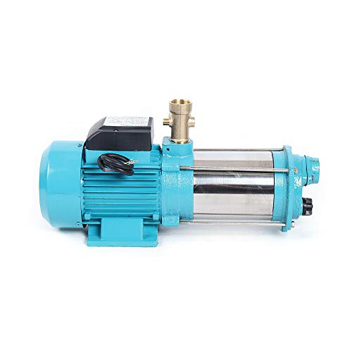 Profi Gartenpumpe 1300 Watt 6000 L/h 9,8bar Jetpumpe Hauswasserwerk Druckschalter Kreiselpumpe Mit Manometer von FUROMG