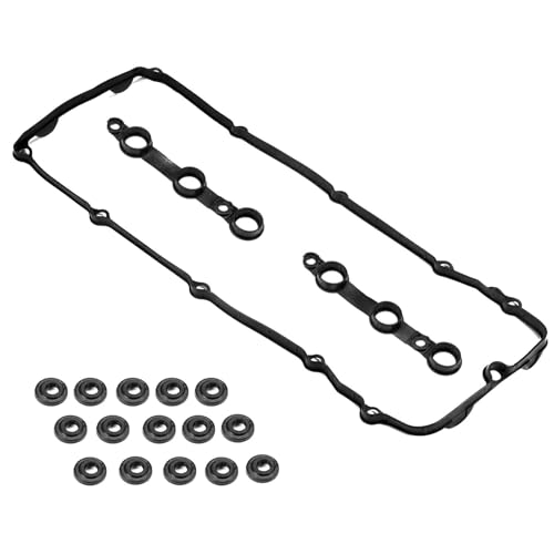 Engine Valve Cover Gasket Set 11120030496 Compatible with M54 2002-2006 E39 E46 E83 E85 325i 325xi 330i 330xi 525i 530i Z4 2.5L 3.0L 11129070990 11121437395 Engine Valve Cover Gasket Set 11120030496 Compatible with M54 2002-2006 E39 E46 E83 E85 325i 325xi 330i 330xi 525i 530i Z4 2.5L 3.0L 11129070990 11121437395 von FUSHENGCHUANG