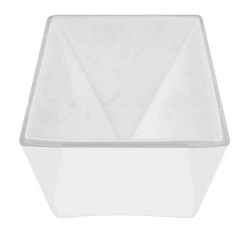 FUSHENGCHUANG Super Groß Pyramid Silikonform, DIY Epoxidharz Handwerk Schmuck Silikon Form, Volles Dreieck + Kunststoff halterungs Kasten für Gips, Wachs, Seifen von FUSHENGCHUANG
