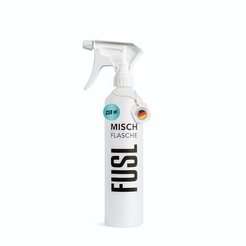 FUSL Reiniger-Sprühflasche 250 ml - Sprühflasche mit Skala und Überkopf-Sprühfunktion – Perfekt zum Mischen und Anwenden von Reinigungskonzentraten FUSL Reiniger-Sprühflasche 250 ml - Sprühflasche mit Skala und Überkopf-Sprühfunktion – Perfekt zum Mischen und Anwenden von Reinigungskonzentraten von FUSL