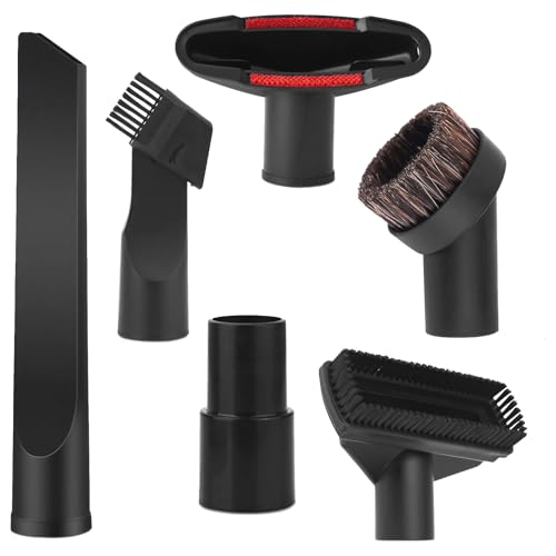6 Stück Staubsauger Aufsätze 32 mm/35 mm Staubsaugerdüse Düsenset Universal Saugbürste Bürstendüse für Staubsauger Auto-Staubsauger Fugendüse Matratzendüse 6 Stück Staubsauger Aufsätze 32 mm/35 mm Staubsaugerdüse Düsenset Universal Saugbürste Bürstendüse für Staubsauger Auto-Staubsauger Fugendüse Matratzendüse von FUSONGQINTANG