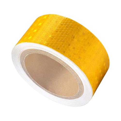 FUSONGQINTANG Reflektierendes Klebeband Warnklebeband Selbstklebend Reflektorband Aufkleber Wasserdicht für Motorräder Nachts Fahren Sicherheitserinnerung von FUSONGQINTANG