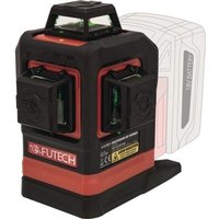 Multilinienlaser Multicross 3D ± 4Grad ± 0,2 mm/m 120m Laserklasse 2 Laser grün Multilinienlaser Multicross 3D ± 4Grad ± 0,2 mm/m 120m Laserklasse 2 Laser grün von FUTECH