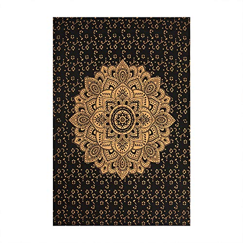 FUTURE HANDMADE Tapestry Colorful Wall Hanging Hippies Tapestry (Poster Size, Design P9) von FUTURE HANDMADE