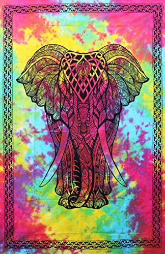 Future Handmade, Wandteppich, bunt, Hippie-Stil, Textil, Design P2, Poster Size von FUTURE HANDMADE
