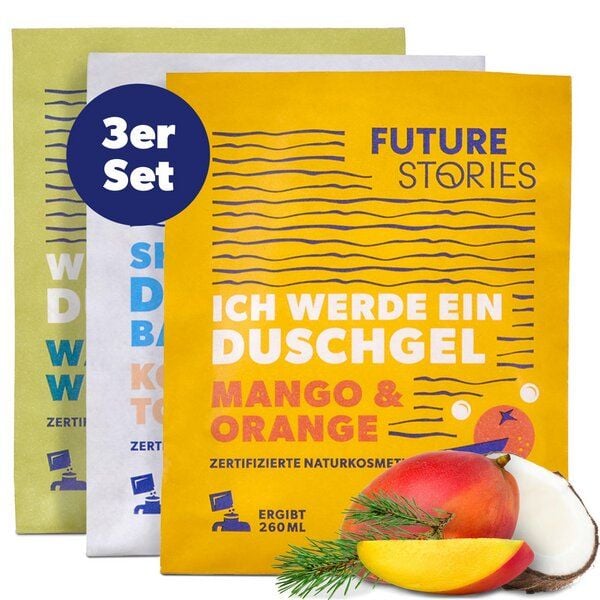 FUTURE STORIES Duschgel - Naturkosmetik 260 ml versch. Düfte FUTURE STORIES Duschgel - Naturkosmetik 260 ml versch. Düfte von FUTURE STORIES