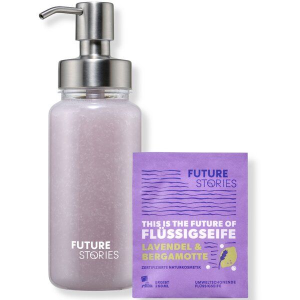 FUTURE STORIES Handseife - Flüssigseife Naturkosmetik 260 ml vers. Düfte von FUTURE STORIES