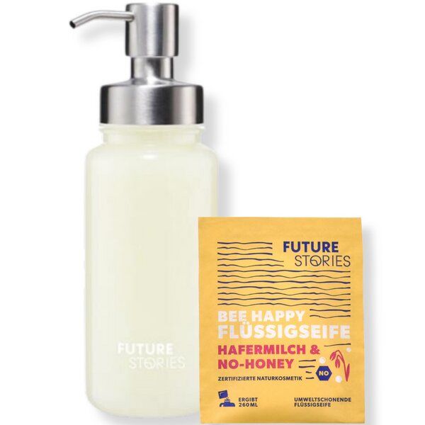 FUTURE STORIES Handseife - Flüssigseife Naturkosmetik 260 ml vers. Düfte von FUTURE STORIES