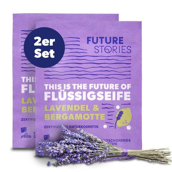 FUTURE STORIES Handseife - Flüssigseife Naturkosmetik 260 ml vers. Düfte von FUTURE STORIES