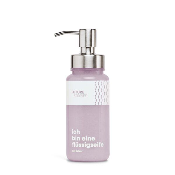 FUTURE STORIES Pumpspender aus Tritan & Edelstahl - 400 ml von FUTURE STORIES