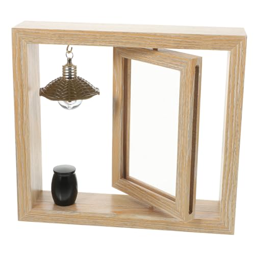 FUTUREORYY 1 Satz Holz Bilderrahmen mit Kleiner Urne für Gedenkrahmen mit Fotoausstellung und Urne für Haustiere oder Verstorbene Angehörige FUTUREORYY 1 Satz Holz Bilderrahmen mit Kleiner Urne für Gedenkrahmen mit Fotoausstellung und Urne für Haustiere oder Verstorbene Angehörige von FUTUREORYY