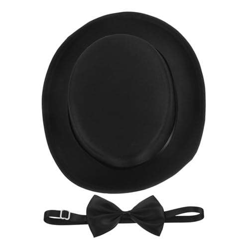FUTUREORYY 1 Set Haustier Gentleman Hut Für Hunde Für Party Set Hundefliege Haustierhüte Haustierkappe Entzückender Haustierhut Festival Haustierhut Katzenhüte Entzückender Hundehut von FUTUREORYY