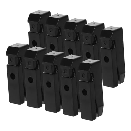 FUTUREORYY 10 Sätze Unsichtbare Wandhalterung Regalbodenträger aus Robustem Material Starke Tragfähigkeit Versteckter Einlegeboden Halter Einfach zu Montieren für Bücherregale und Schränke von FUTUREORYY