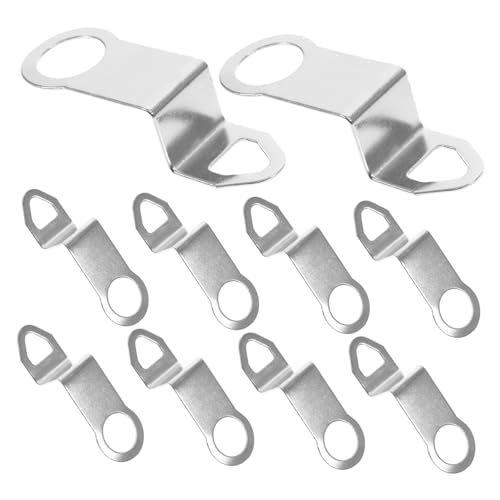 FUTUREORYY 10 Stück Metall Uhr Aufhänger Haken für Wanduhr Uhrwerk DIY Ersatzteile Robust und Praktisch für Wohnzimmer Büro Schlafzimmer von FUTUREORYY