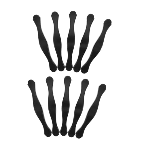 FUTUREORYY 10 Stück Schwarze Küchenschrankgriffe Möbelgriffe aus Rostfreiem Material Ergonomisch für Schubladen Kommoden und Kleiderschränke Einfache Montage FUTUREORYY 10 Stück Schwarze Küchenschrankgriffe Möbelgriffe aus Rostfreiem Material Ergonomisch für Schubladen Kommoden und Kleiderschränke Einfache Montage von FUTUREORYY