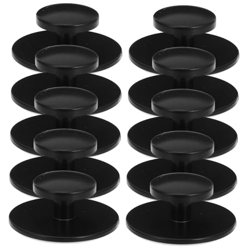 FUTUREORYY 10 Stück Selbstklebende Möbelknöpfe Rund Schrankgriff ohne Bohren Ergonomisch Komfortabler Griff Für Küchenschränke Türen Moderne Möbelfunktion FUTUREORYY 10 Stück Selbstklebende Möbelknöpfe Rund Schrankgriff ohne Bohren Ergonomisch Komfortabler Griff Für Küchenschränke Türen Moderne Möbelfunktion von FUTUREORYY