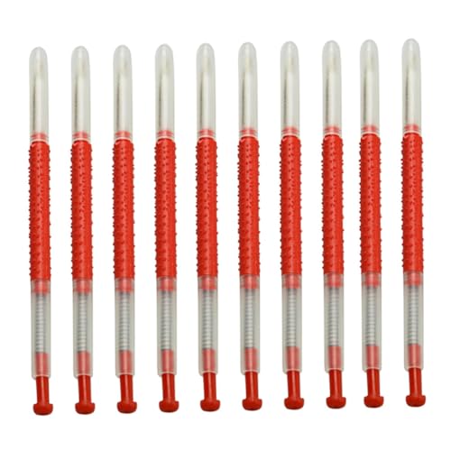 FUTUREORYY 10 Stück Teiliges Beekeeping Werkzeugset aus Verfeinertem Horn mit Beweglicher Nadel Praktische Tragbare Imkereinadel für Bienenköniginnen Larvenverpflanzung Rote Farbe für Imker FUTUREORYY 10 Stück Teiliges Beekeeping Werkzeugset aus Verfeinertem Horn mit Beweglicher Nadel Praktische Tragbare Imkereinadel für Bienenköniginnen Larvenverpflanzung Rote Farbe für Imker von FUTUREORYY