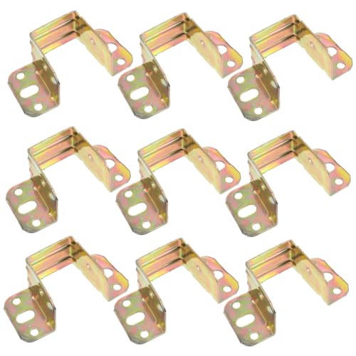 FUTUREORYY 10 Stück Teiliges Bettscharnier aus Langlebigem Eisen Rostfrei mit Glatter Oberfläche Einfacher Montage Möbelverbinder für Bettgestell und Lattenrost Praktisches Ersatzteil für FUTUREORYY 10 Stück Teiliges Bettscharnier aus Langlebigem Eisen Rostfrei mit Glatter Oberfläche Einfacher Montage Möbelverbinder für Bettgestell und Lattenrost Praktisches Ersatzteil für von FUTUREORYY