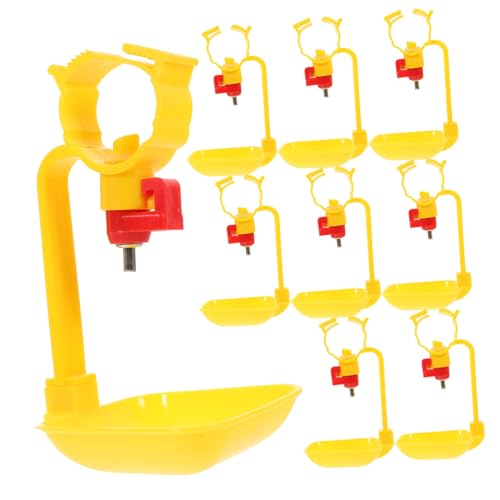 FUTUREORYY 10 Stück Teiliges Hühner Wassertränken mit Abnehmbaren Stahlkugeln Automatische Geflügel Wasserspender Installieren Geeignet für Hühner Tauben Wachteln in Haus und Landwirtschaft FUTUREORYY 10 Stück Teiliges Hühner Wassertränken mit Abnehmbaren Stahlkugeln Automatische Geflügel Wasserspender Installieren Geeignet für Hühner Tauben Wachteln in Haus und Landwirtschaft von FUTUREORYY