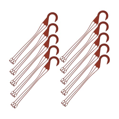 FUTUREORYY 10 Stück Teiliges Kunststoff blumentopf aufhänger Wetterfeste Pp haken für Hängende Blumentöpfe im Garten und Balkon Einfache Installation Robust und Langlebig für von FUTUREORYY