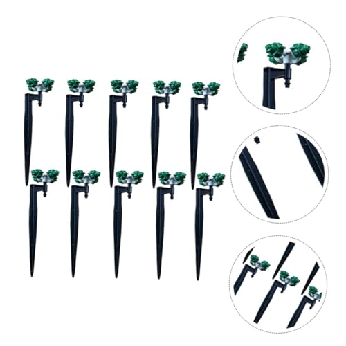 FUTUREORYY 10 Stück Teiliges Micro Sprinkler Stake Rotierender Gartenbewässerungssprinkler mit Sprühradius Einfache Installation Langlebiges Material für Pflanzenbewässerung und Hochbeete FUTUREORYY 10 Stück Teiliges Micro Sprinkler Stake Rotierender Gartenbewässerungssprinkler mit Sprühradius Einfache Installation Langlebiges Material für Pflanzenbewässerung und Hochbeete von FUTUREORYY