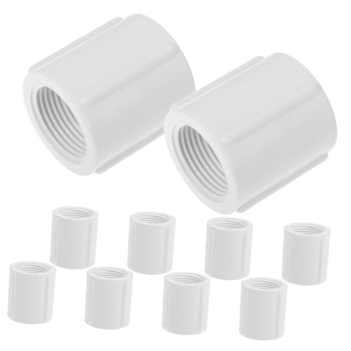 FUTUREORYY 10 Stück Teiliges PVC Wiederverwendbare Gewindeadapter für Wasserleitungen mit glatter Oberfläche Langlebig Vielseitig Einsetzbar für Garten und Sanitäranschlüsse FUTUREORYY 10 Stück Teiliges PVC Wiederverwendbare Gewindeadapter für Wasserleitungen mit glatter Oberfläche Langlebig Vielseitig Einsetzbar für Garten und Sanitäranschlüsse von FUTUREORYY