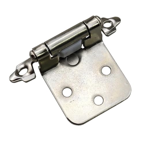 FUTUREORYY 10 Stück Teiliges Selbstschließende Metall feder scharniere Silber für Schranktüren und Möbel mit Schrauben Langlebige Scharniere für Einfache Montage und Sanftes Schließen von FUTUREORYY 10 Stück Teiliges Selbstschließende Metall feder scharniere Silber für Schranktüren und Möbel mit Schrauben Langlebige Scharniere für Einfache Montage und Sanftes Schließen von von FUTUREORYY