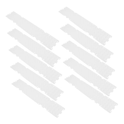 FUTUREORYY 10 Stück Teiliges Transparente Katzenabwehr Spikes aus Kunststoff Flexible Anpassbare Matte zur Tierbarriere für Balkon Garten Hochbeet um Katzen und Vögel Schonend Fernzuhalten FUTUREORYY 10 Stück Teiliges Transparente Katzenabwehr Spikes aus Kunststoff Flexible Anpassbare Matte zur Tierbarriere für Balkon Garten Hochbeet um Katzen und Vögel Schonend Fernzuhalten von FUTUREORYY