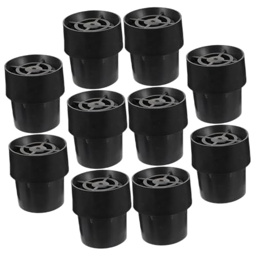 FUTUREORYY 10 Stück Teiliges rutschfeste Gummi Trampolinbeinkappen Langlebig Verschleißfest Einfache Montage für Trampolin und Möbel Beine Outdoor Ersatzteile von FUTUREORYY