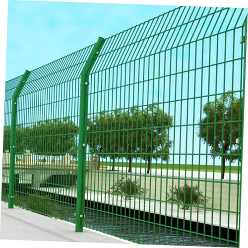 FUTUREORYY 100 Sätze Heavy Duty Teiliges Drahtzaun Klemmen mit Schrauben Robuste Zaunbefestigung für Metall Pfosten Einfache Geeignet für Maschendraht und Drahtgitterzäune von FUTUREORYY