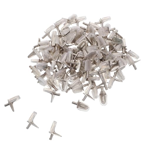 FUTUREORYY 100 Stück Metall Regalträger Stabile Einlegebodenhalter Für Bücherregale Schränke Und Möbel Vielseitig Einsetzbar Wackelfest Und Langlebig FUTUREORYY 100 Stück Metall Regalträger Stabile Einlegebodenhalter Für Bücherregale Schränke Und Möbel Vielseitig Einsetzbar Wackelfest Und Langlebig von FUTUREORYY