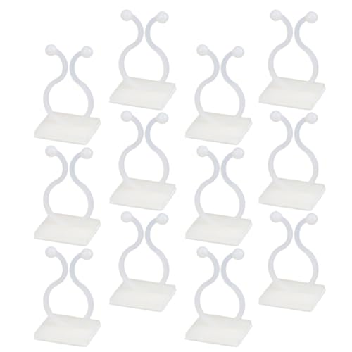 FUTUREORYY 100 Stück Pflanzensicherung Fixierhaken Selbstklebend Pflanzhalterung Weiß Mittelgröße Für Kletterpflanzen Garten Kabelbefestigung Wandmontage Ohne Bohren FUTUREORYY 100 Stück Pflanzensicherung Fixierhaken Selbstklebend Pflanzhalterung Weiß Mittelgröße Für Kletterpflanzen Garten Kabelbefestigung Wandmontage Ohne Bohren von FUTUREORYY