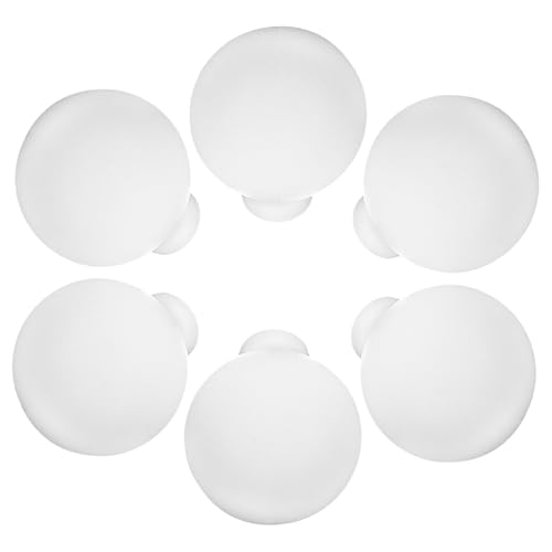 FUTUREORYY 100 Stück Teiliges Frosted Abs Lampenschirme Kugelform LED Lichterkette Ersatz Lampenschirm Dekorative Lichtabdeckung für Innen und Außenbeleuchtung von FUTUREORYY