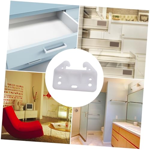 FUTUREORYY 100 Stück Teiliges Weiße Schubladenschienenführung mit Löchern Rückplatte zur Befestigung Ersatz für Schubladensysteme Kompatibel mit Mittelmontage Langlebige Möbelbeschläge FUTUREORYY 100 Stück Teiliges Weiße Schubladenschienenführung mit Löchern Rückplatte zur Befestigung Ersatz für Schubladensysteme Kompatibel mit Mittelmontage Langlebige Möbelbeschläge von FUTUREORYY