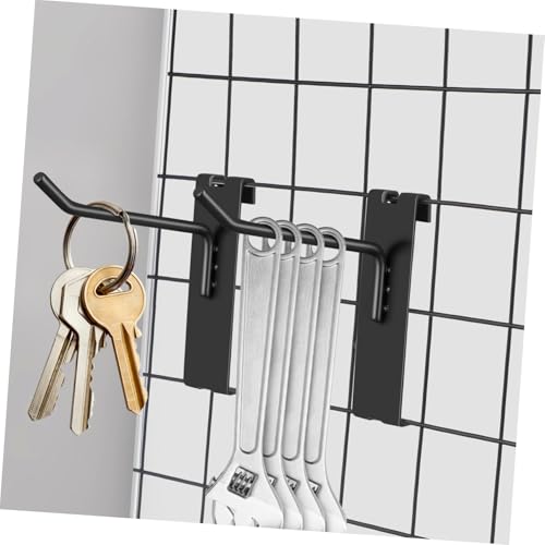 FUTUREORYY 12 Stück Teiliges Metall Grid Haken mit Sicherem Verschluss Runder Spitze und Hoher Tragkraft Robustes Design für Gitterwände Einfache Montage für Einzelhandel Garage und FUTUREORYY 12 Stück Teiliges Metall Grid Haken mit Sicherem Verschluss Runder Spitze und Hoher Tragkraft Robustes Design für Gitterwände Einfache Montage für Einzelhandel Garage und von FUTUREORYY
