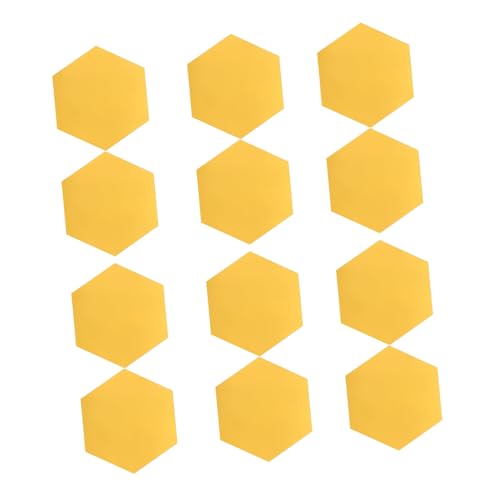 FUTUREORYY 12 Stück Teiliges Selbstklebende sechseckige Acrylspiegel Wandaufkleber Gold Kratzfest Vielseitig für Wände Fliesen Dekorativ für Wohnzimmer Schlafzimmer Bad FUTUREORYY 12 Stück Teiliges Selbstklebende sechseckige Acrylspiegel Wandaufkleber Gold Kratzfest Vielseitig für Wände Fliesen Dekorativ für Wohnzimmer Schlafzimmer Bad von FUTUREORYY