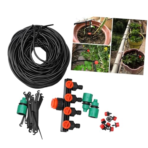 FUTUREORYY 156 Stück Teiliges DIY Mikrotropf Bewässerungssystem mit Schlauch Wasserhahn Verteiler Einstellbare Tropfer für Garten und Pflanzbewässerung Innen und Außen FUTUREORYY 156 Stück Teiliges DIY Mikrotropf Bewässerungssystem mit Schlauch Wasserhahn Verteiler Einstellbare Tropfer für Garten und Pflanzbewässerung Innen und Außen von FUTUREORYY
