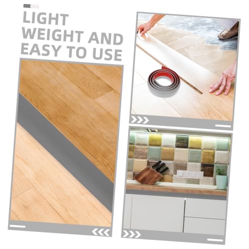 FUTUREORYY 2 Rollen Selbstklebender Bodenübergangsstrip PVC Höhe Abdeckleiste Teppich Trittschutz Rutschfest Strapazierfähig für Teppich Fliesenübergänge FUTUREORYY 2 Rollen Selbstklebender Bodenübergangsstrip PVC Höhe Abdeckleiste Teppich Trittschutz Rutschfest Strapazierfähig für Teppich Fliesenübergänge von FUTUREORYY