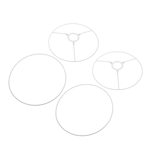 FUTUREORYY 2 Sätze Teiliges Lampenschirmhalter aus Hochwertigem Eisen Rostbeständiger Lampenrahmen für DIY Pendelleuchten Geeignet für Wohnzimmer Restaurant und Deckenleuchten FUTUREORYY 2 Sätze Teiliges Lampenschirmhalter aus Hochwertigem Eisen Rostbeständiger Lampenrahmen für DIY Pendelleuchten Geeignet für Wohnzimmer Restaurant und Deckenleuchten von FUTUREORYY