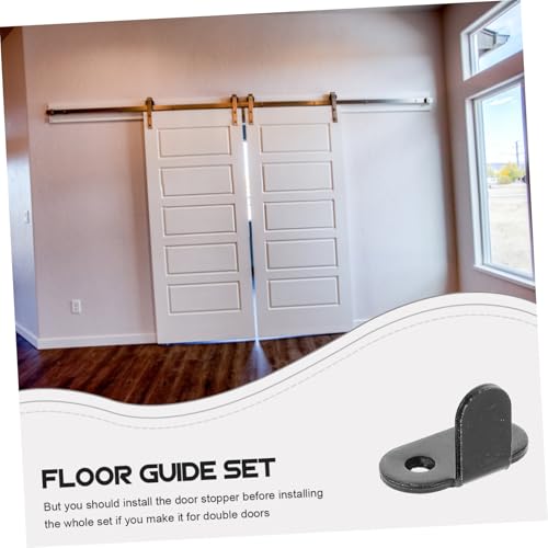 FUTUREORYY 2 Sätze Teiliges Scheunentür Bodenführung aus Kohlenstoffstahl Verstellbarer Schiebetür Stopper für Schrank Scheunentüren Geräuschlos Schwingungsfrei Einfache Montage für Stabile FUTUREORYY 2 Sätze Teiliges Scheunentür Bodenführung aus Kohlenstoffstahl Verstellbarer Schiebetür Stopper für Schrank Scheunentüren Geräuschlos Schwingungsfrei Einfache Montage für Stabile von FUTUREORYY