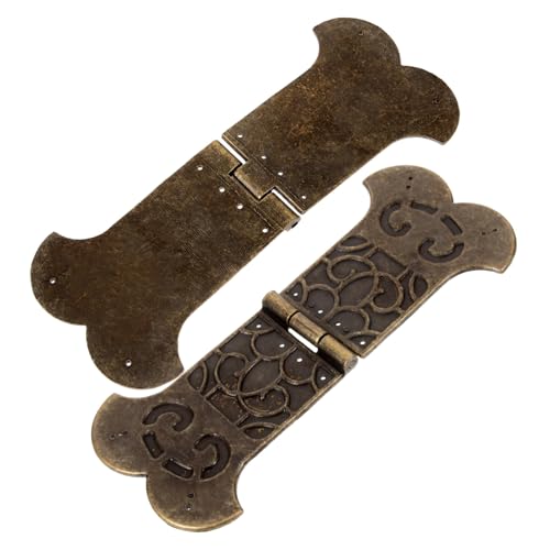 FUTUREORYY 2 Stck Kleine Dekorative Metallscharniere für Schmuck Holzboxen Rostfrei Vintage Stil Stabile Ausführung Einfach zu Montieren Vielseitig für Geschenk Aufbewahrungsboxen FUTUREORYY 2 Stck Kleine Dekorative Metallscharniere für Schmuck Holzboxen Rostfrei Vintage Stil Stabile Ausführung Einfach zu Montieren Vielseitig für Geschenk Aufbewahrungsboxen von FUTUREORYY