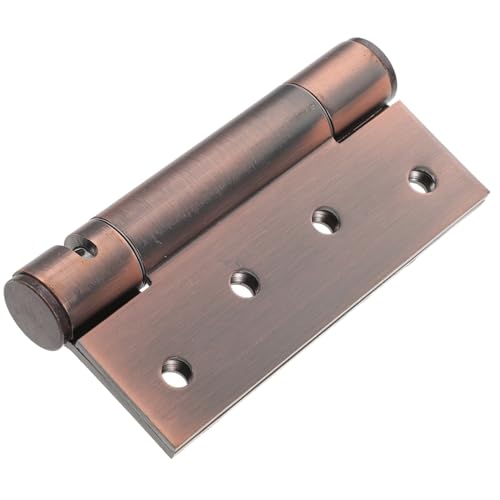 FUTUREORYY 2 Stck Teiliges Selbstschließendes Türscharnier aus Aluminiumlegierung Verdecktes Federbelastetes Scharnier für Innen und Außentüren Langlebig Heavy Duty Einfache Montage von FUTUREORYY