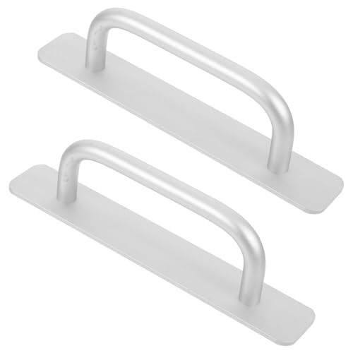 FUTUREORYY 2 Stück Aluminium Möbelgriff Selbstklebend Ohne Bohren Moderner Schrankgriff für Schubladen Kleiderschrank Balkontür Elegantes Design Langlebig und Einfach zu Montieren FUTUREORYY 2 Stück Aluminium Möbelgriff Selbstklebend Ohne Bohren Moderner Schrankgriff für Schubladen Kleiderschrank Balkontür Elegantes Design Langlebig und Einfach zu Montieren von FUTUREORYY