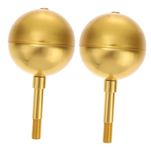 FUTUREORYY 2 Stück Aluminiumlegierung Fahnenmast Kugelkopf Topper Wetterfeste Fahnenstangenkugel Langlebige Outdoor flagpole Deko Einfache Installation Wetterbeständig und Robust FUTUREORYY 2 Stück Aluminiumlegierung Fahnenmast Kugelkopf Topper Wetterfeste Fahnenstangenkugel Langlebige Outdoor flagpole Deko Einfache Installation Wetterbeständig und Robust von FUTUREORYY