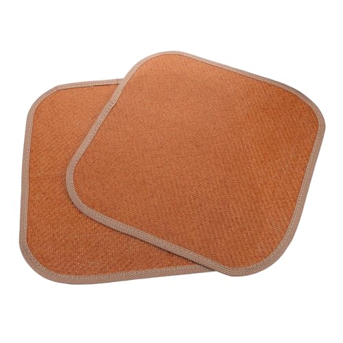 FUTUREORYY 2 Stück Dicke Atmungsaktive Kühl Sitzkissen aus Rattan für Bürostuhl Sofa und Gartenstuhl Bequeme und Langlebige Polsterauflage für Sommerliche Sitzplätze FUTUREORYY 2 Stück Dicke Atmungsaktive Kühl Sitzkissen aus Rattan für Bürostuhl Sofa und Gartenstuhl Bequeme und Langlebige Polsterauflage für Sommerliche Sitzplätze von FUTUREORYY