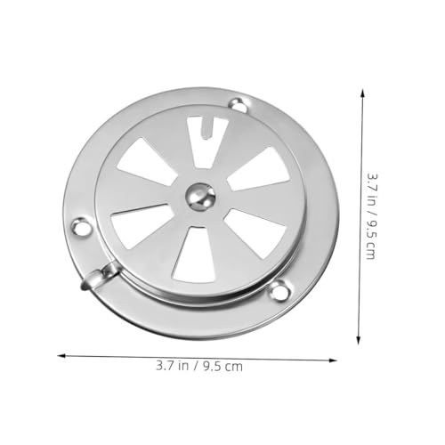 FUTUREORYY 2 Stück Edelstahl Abluftventil Ofen Belüftungsabdeckung Rauch Geruchsentfernung Vielseitig Kompatibel für Küchen Grill Klimaanlagen Langlebig und Stilvoll FUTUREORYY 2 Stück Edelstahl Abluftventil Ofen Belüftungsabdeckung Rauch Geruchsentfernung Vielseitig Kompatibel für Küchen Grill Klimaanlagen Langlebig und Stilvoll von FUTUREORYY